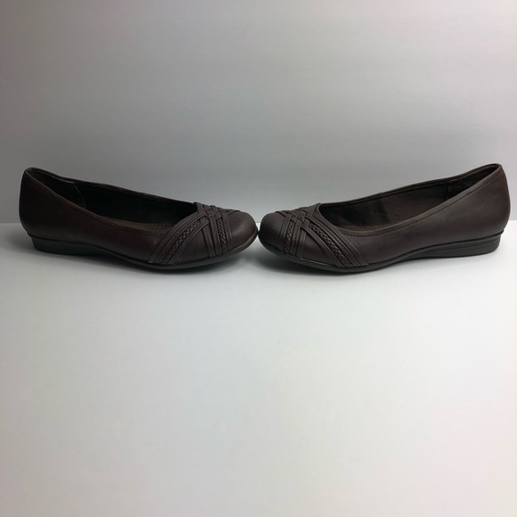 SOLD Yuü by Baretraps Dark Brown Flats - Picture 3 of 6